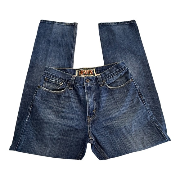 Vintage Levi’s 514 Slim Straight Jeans Size 34x32 - Picture 1 of 6